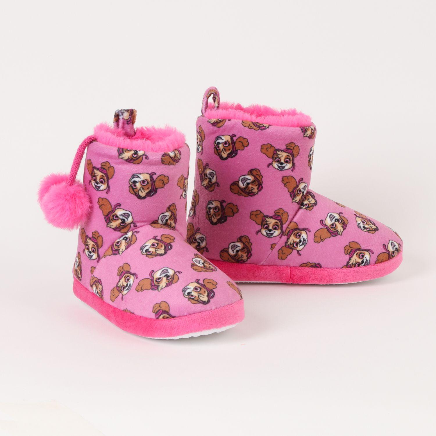 Pantufla Bota Niña Sky All Print Rosado Paw Patrol-0