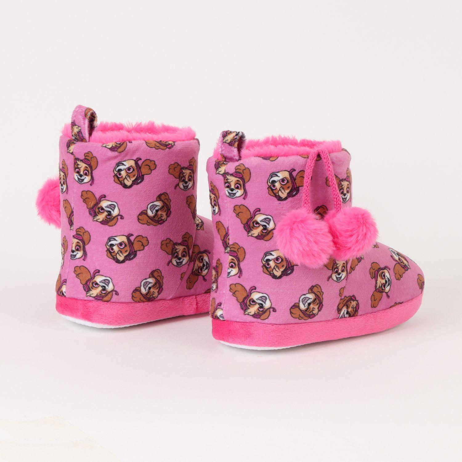 Pantufla Bota Niña Sky All Print Rosado Paw Patrol-2
