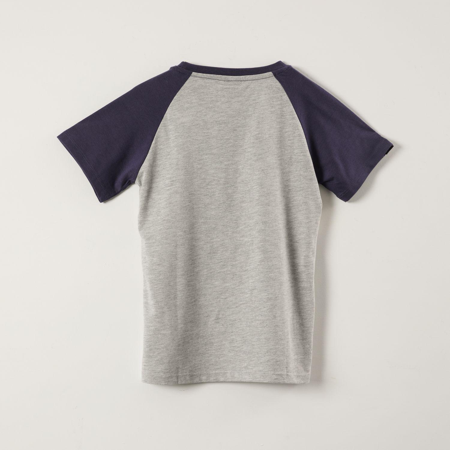 Polera Manga Corta Niño Mickey Gris and Blue Disney-2