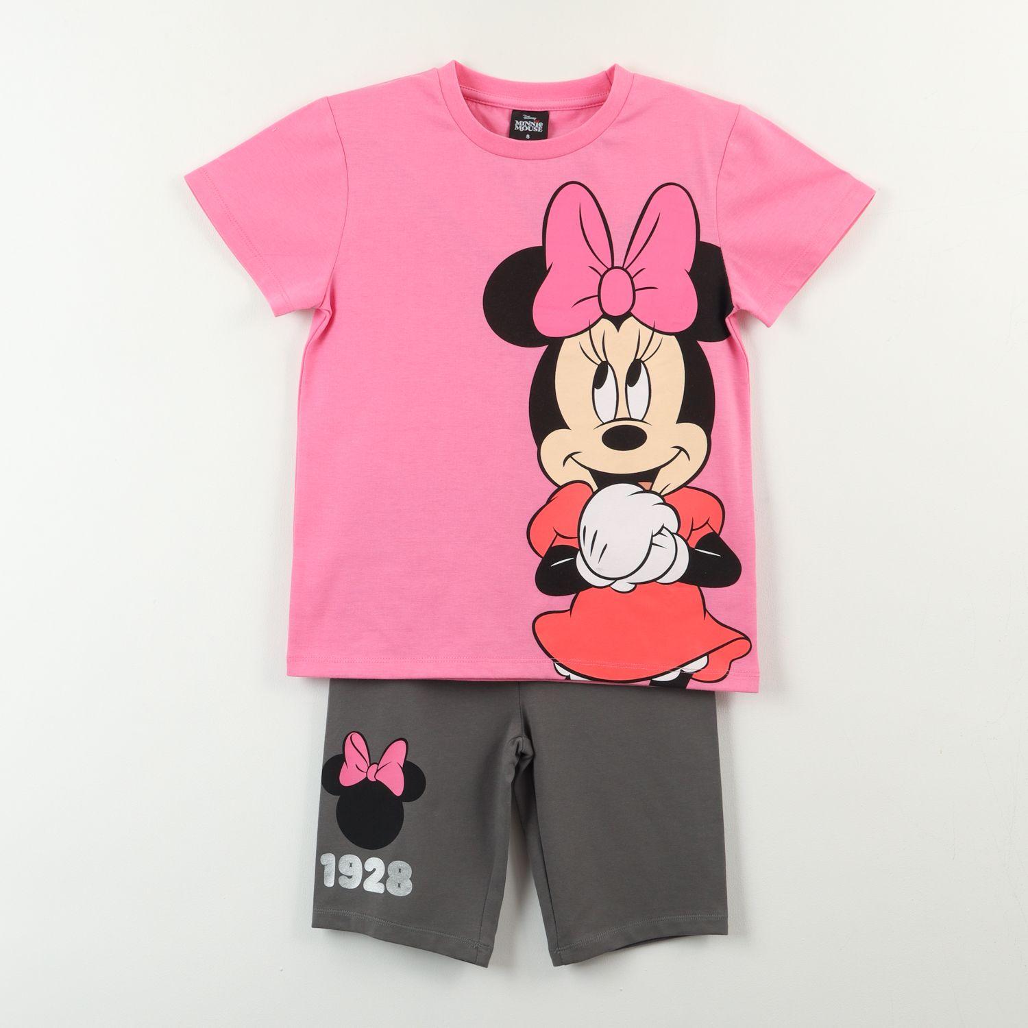 Conjunto Niña Rosado Minnie Mouse Disney-0