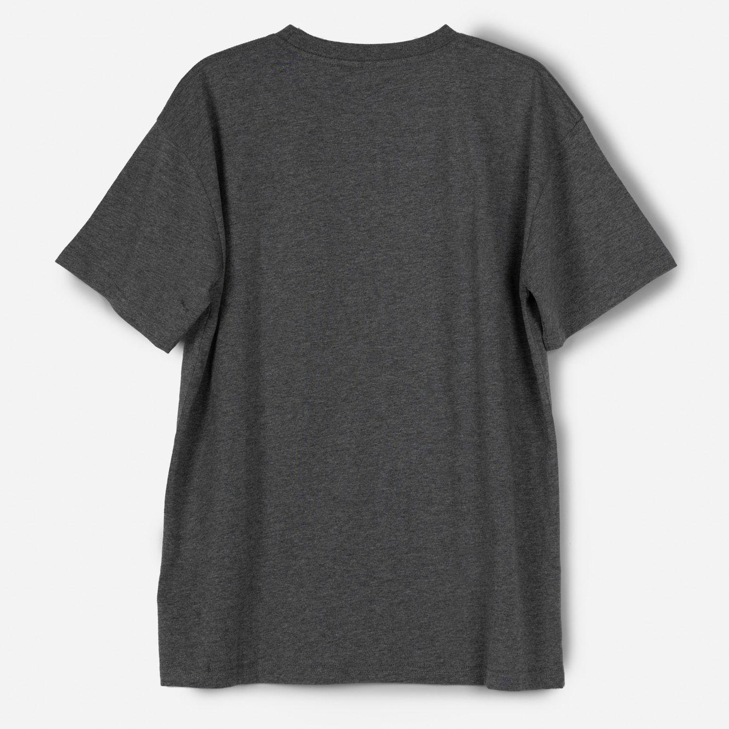 Polera Manga Corta Niño Baby Yoda Gris Star Wars-1
