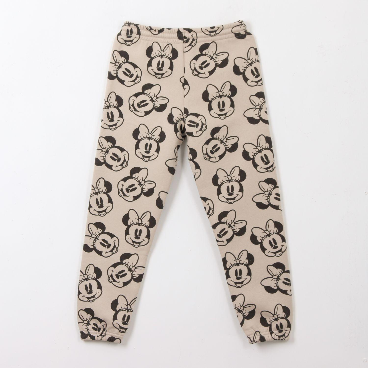 Bipack Pantalón de Buzo Niña Full Print Minnie Rosado Disney-5