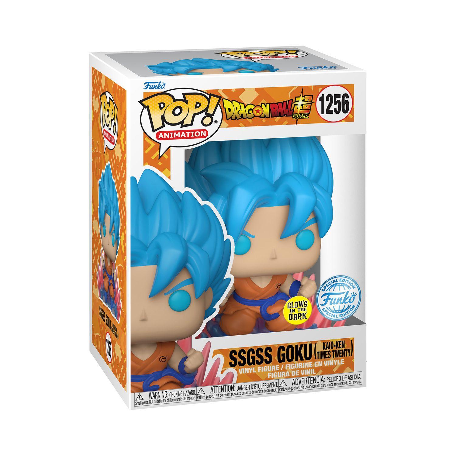 Funko Pop Dragon Ball SSGSS Goku With Glow - 1256-2