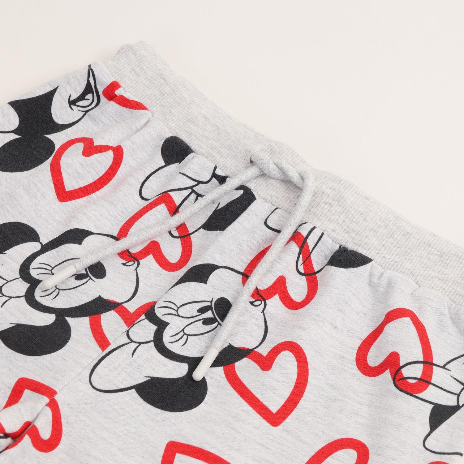Conjunto Buzo Niña Minnie Hearts Gris Disney-2