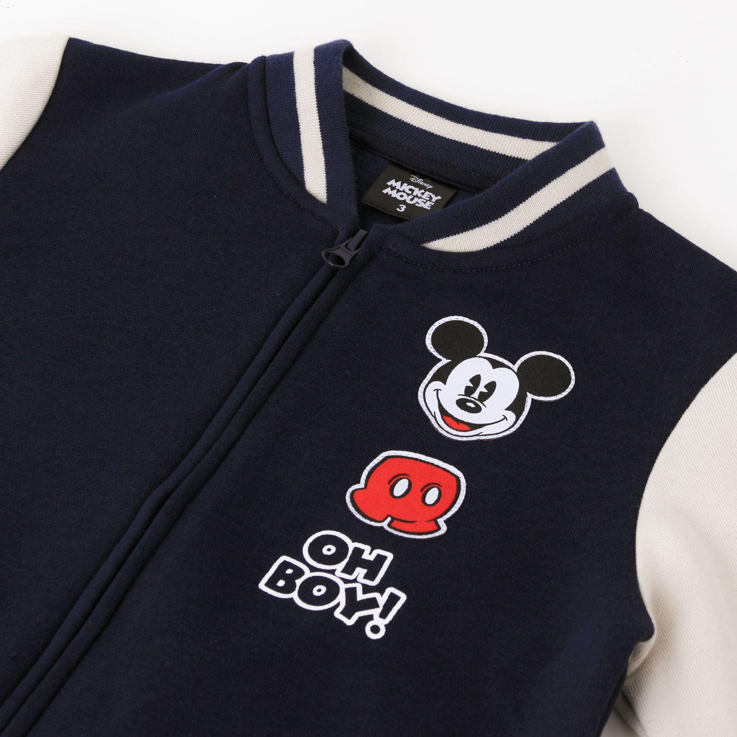 Chaqueta Niño College Mickey Mouse Negro Disney-2