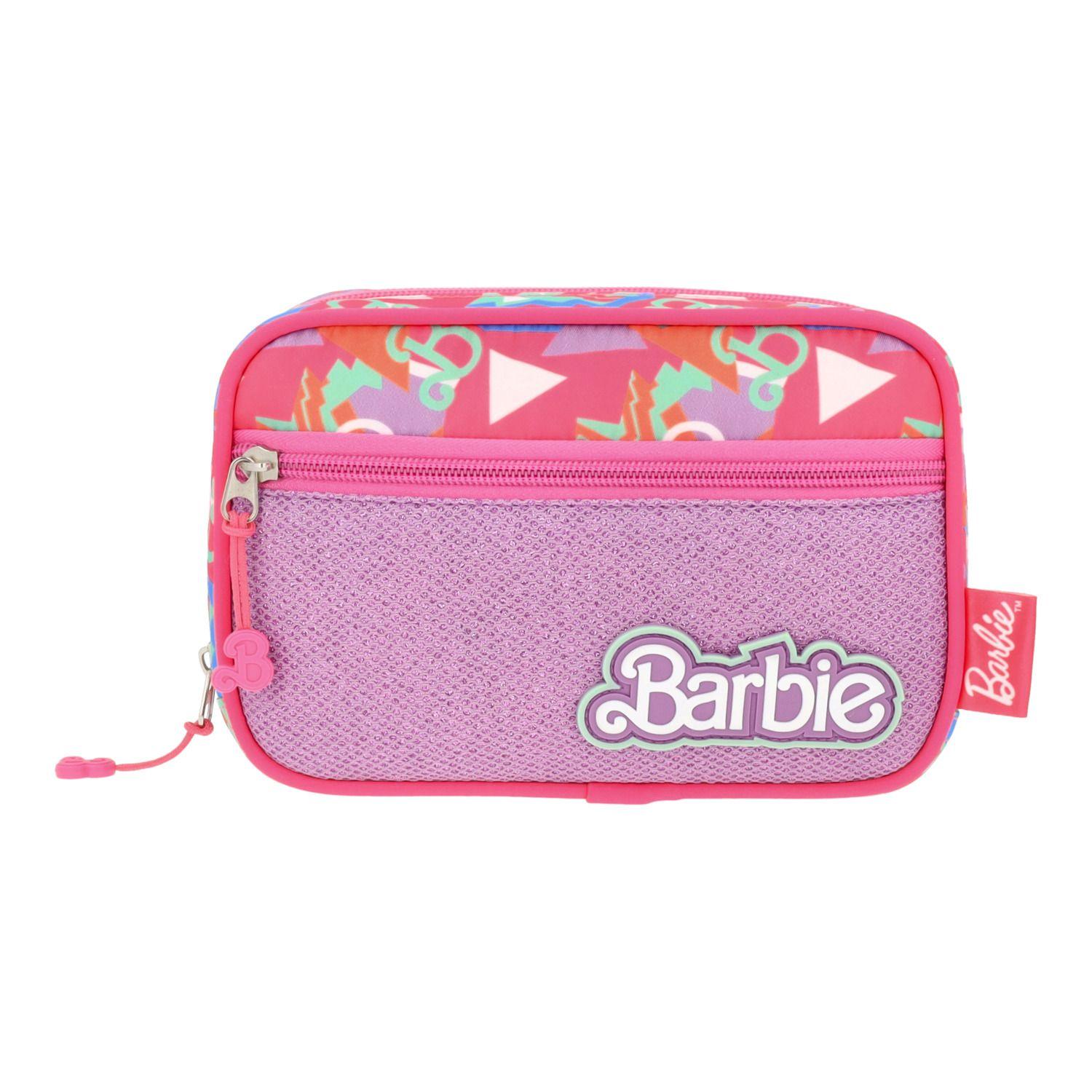 Estuche Escolar Niña Full Print Rosado Barbie-0