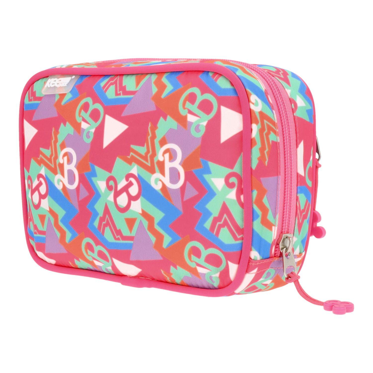 Estuche Escolar Niña Full Print Rosado Barbie-3