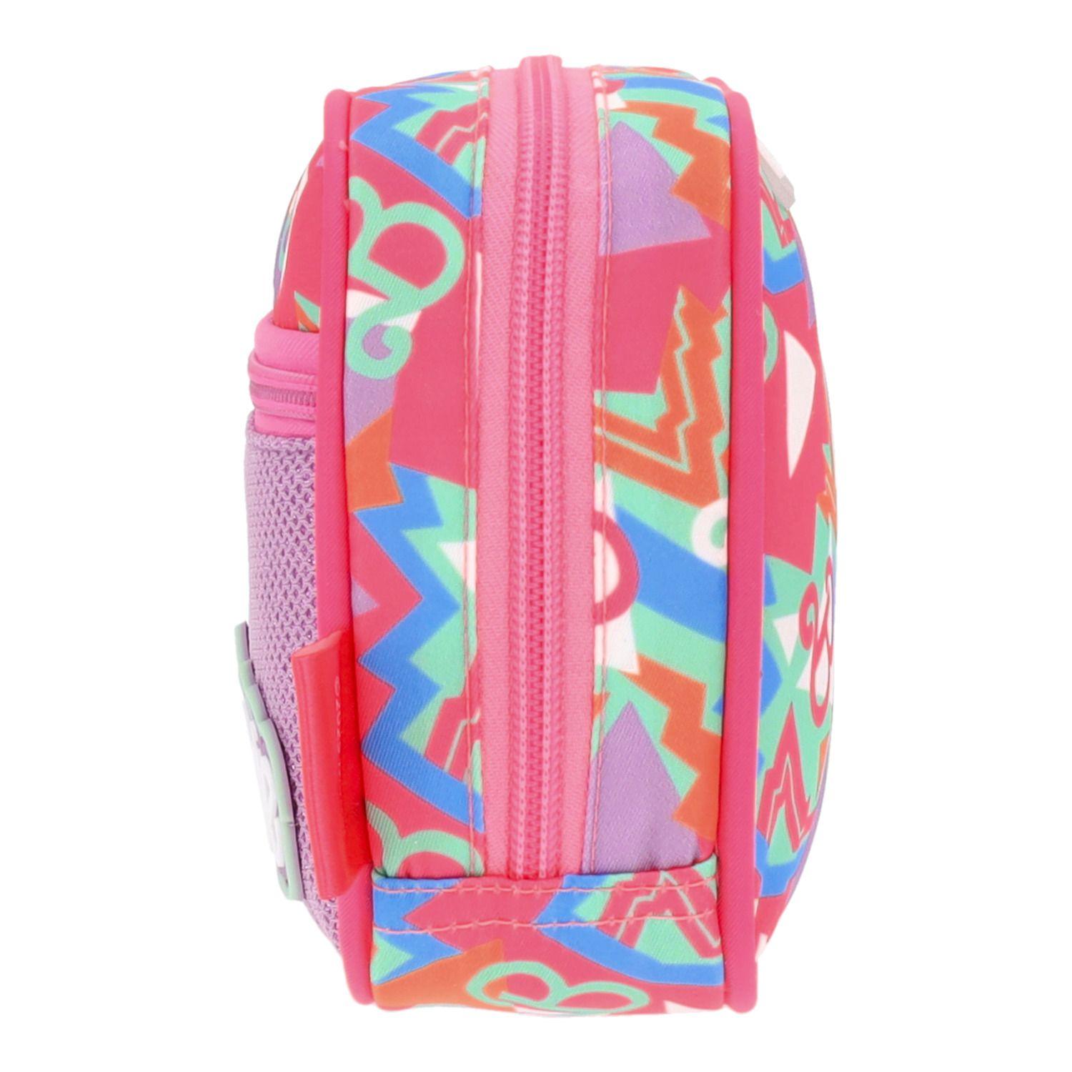 Estuche Escolar Niña Full Print Rosado Barbie-6