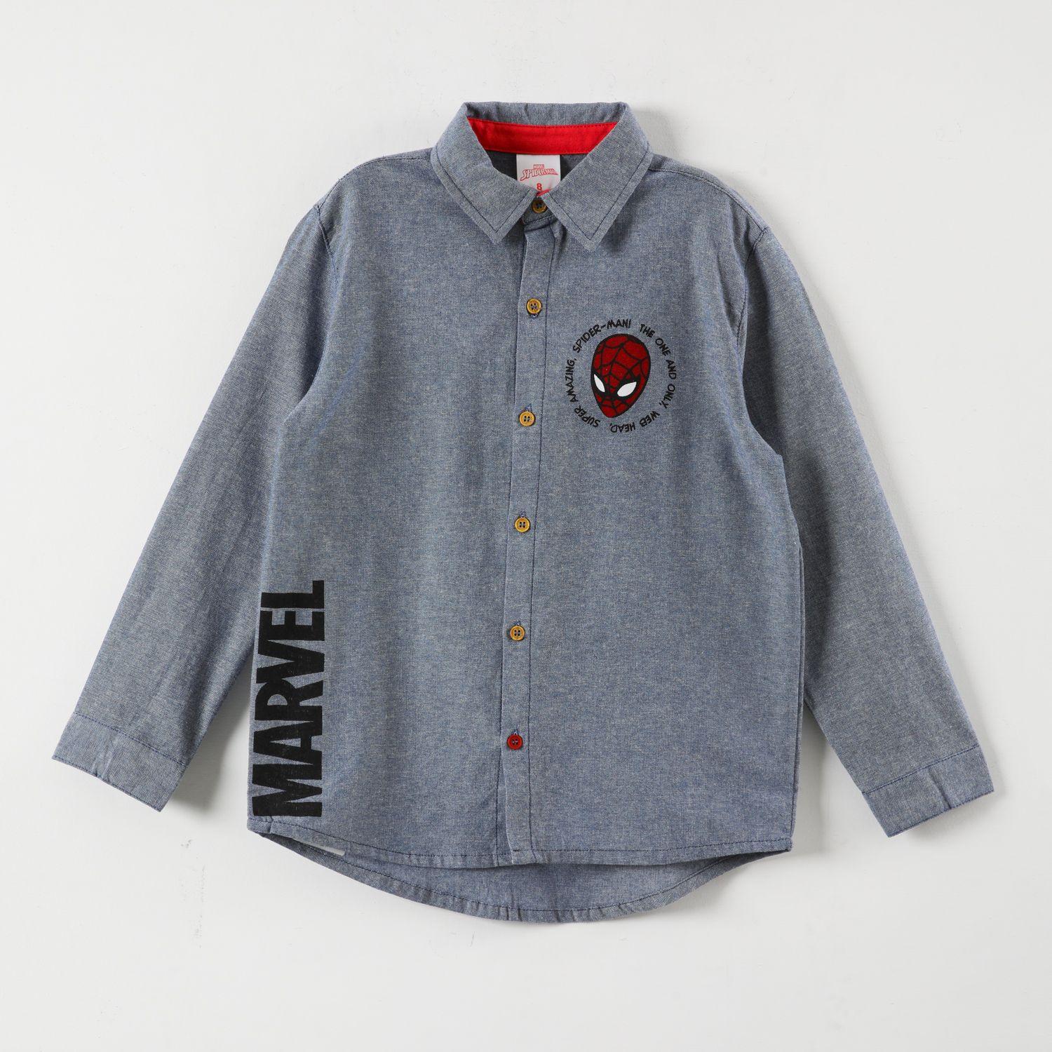 Camisa Niño Spiderman The One Azul Marvel-3