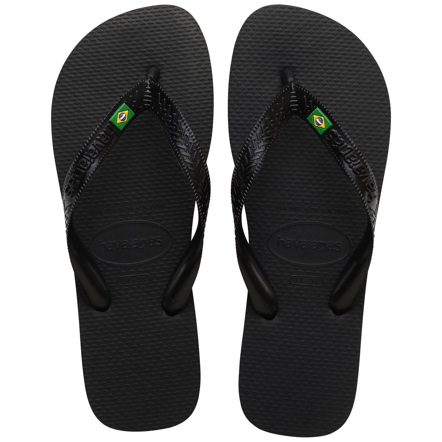 Sandalia Mujer Brasil  Negro Havaianas-0