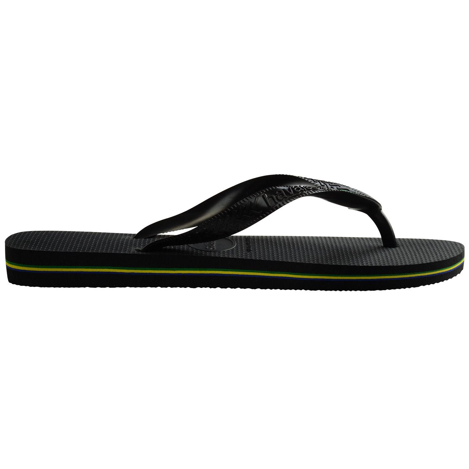 Sandalia Mujer Brasil  Negro Havaianas-2