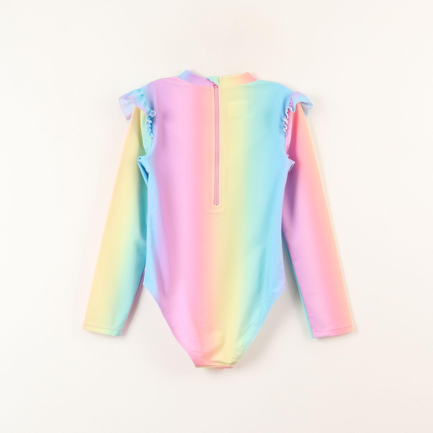 Enterito Niña Multicolor Bath Rainbow Bluey-1