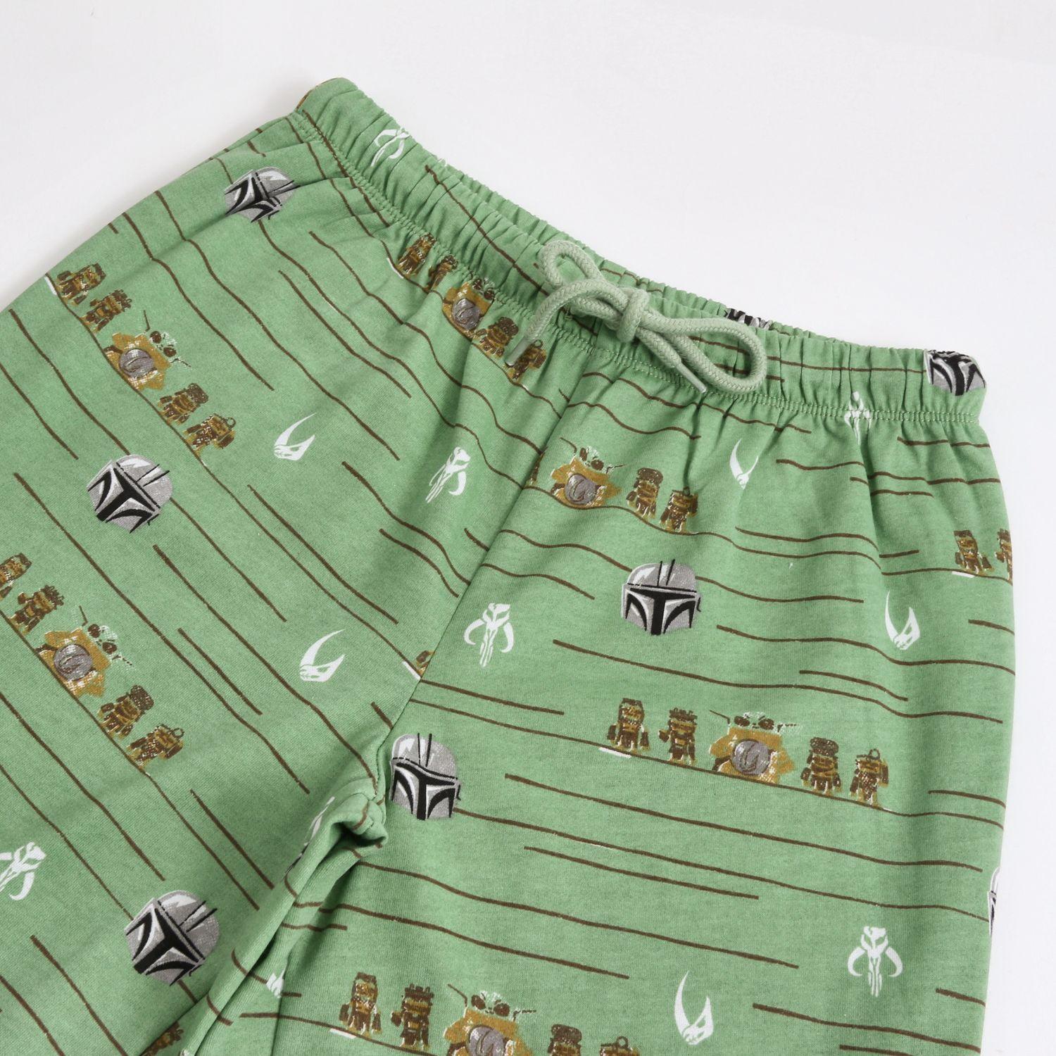 Pijama Manga Larga Niño Grogu Verde Star Wars-3