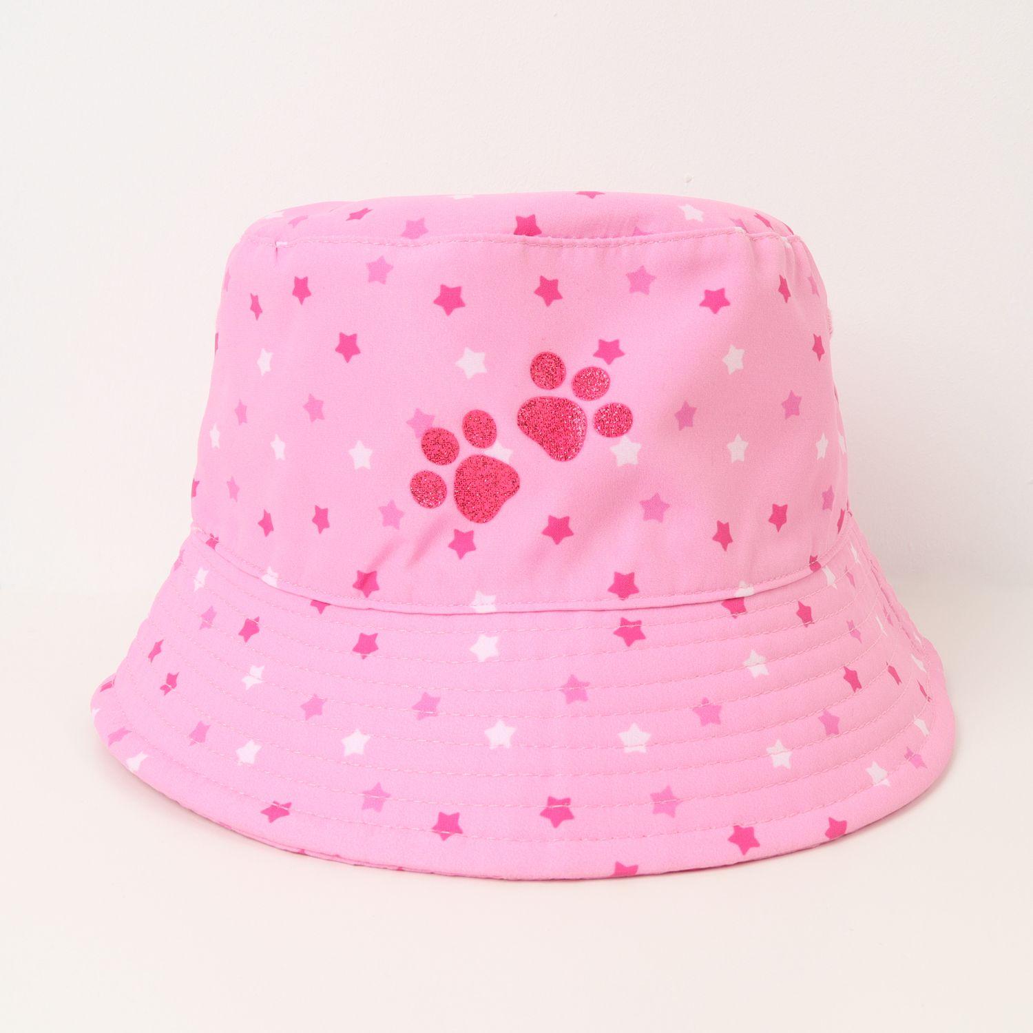 Gorro Bucket Niña Skye Estrellas Rosado Paw Patrol-2