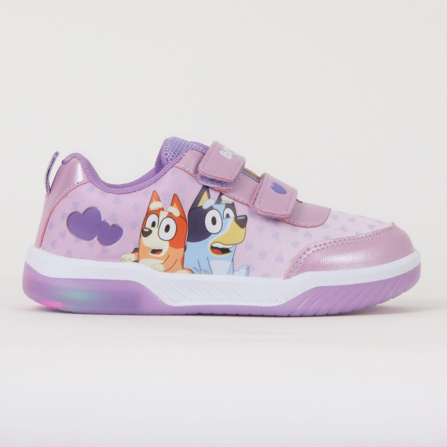 Zapatillas con luces Niña Lila Bingo & Bluey-0