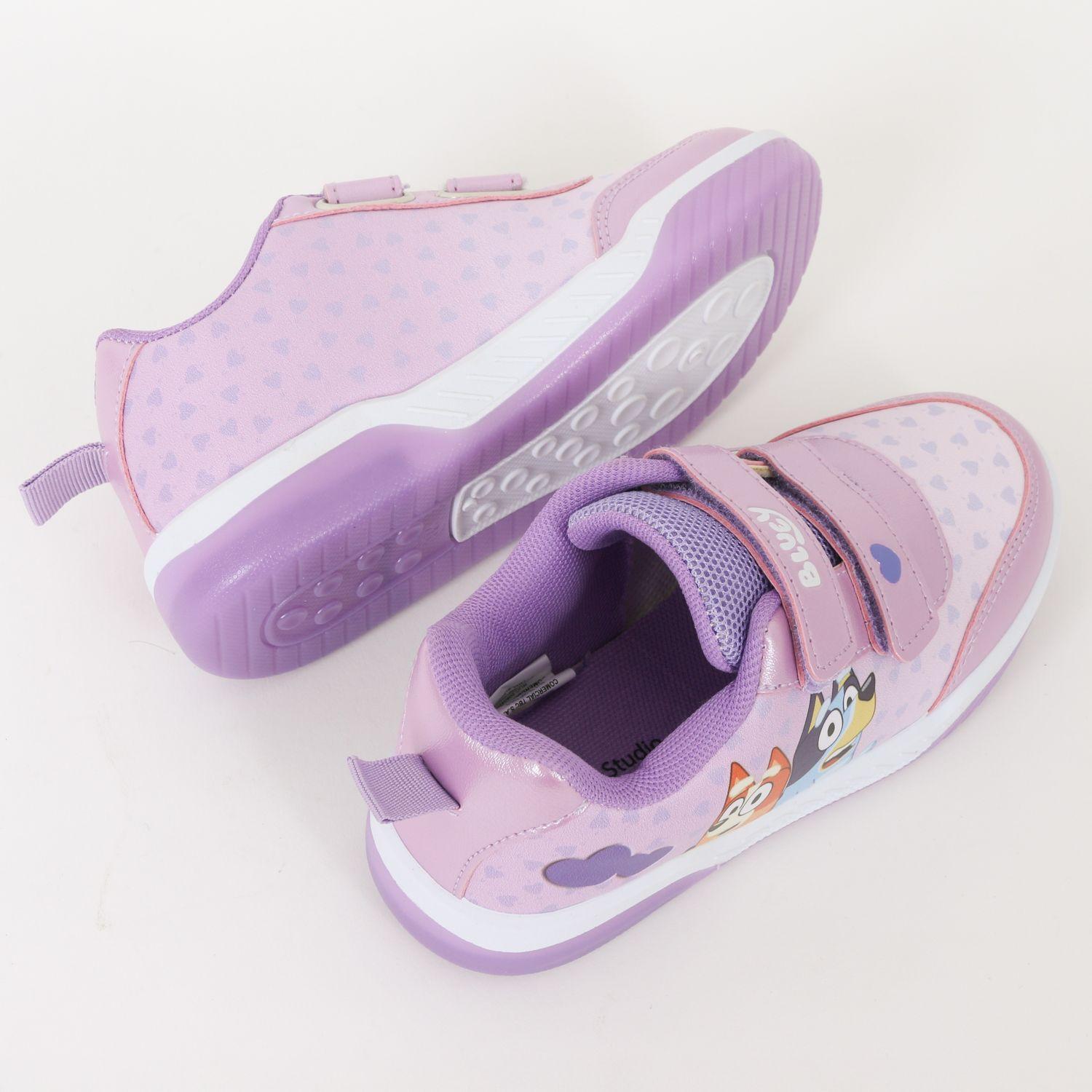 Zapatillas con luces Niña Lila Bingo & Bluey-3