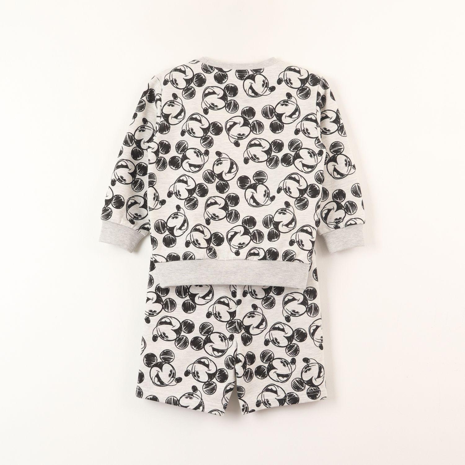 Conjunto Comfy Niño Mickey Oh Boy! Gris Disney-3