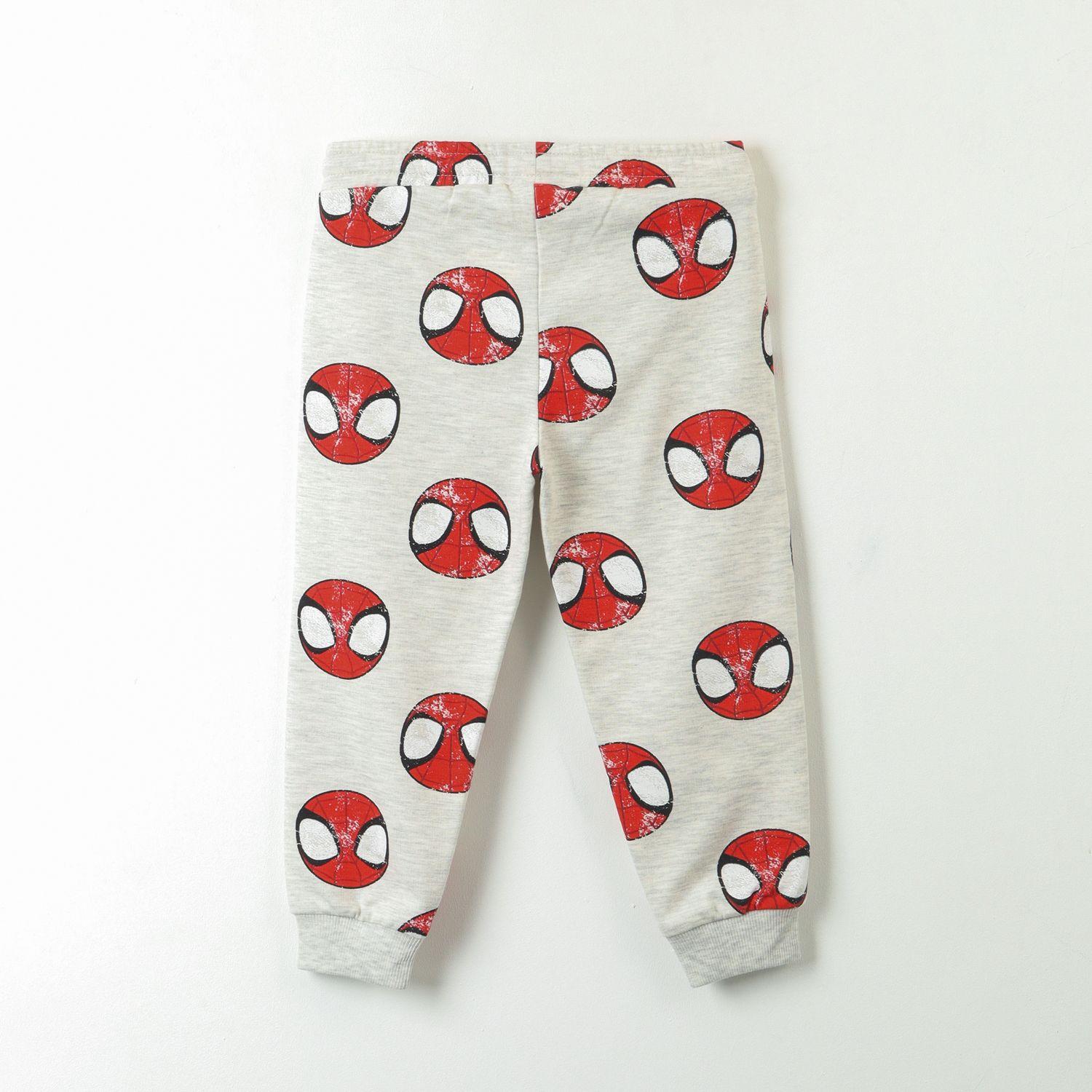 Pantalon De Buzo Niño Spidey Mascaras Gris Marvel-2