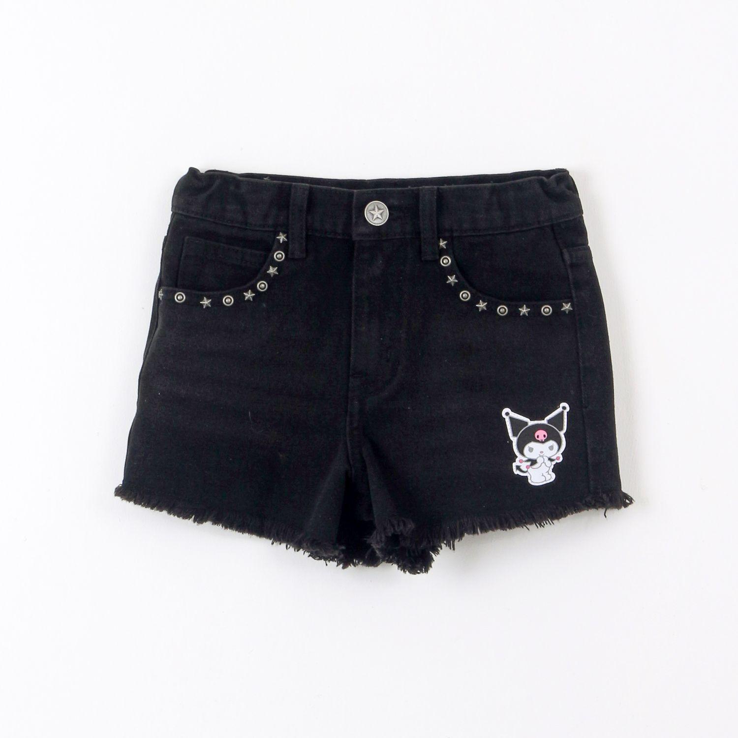 Short Niña Kuromi Hello Kitty Negro-0