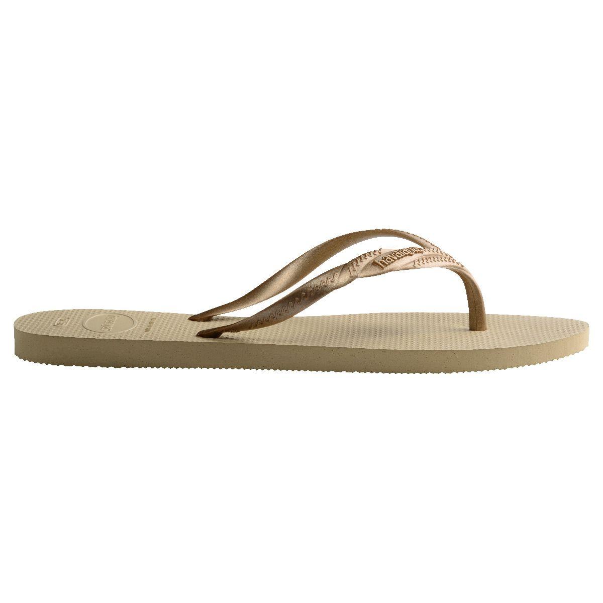 Sandalia Mujer Fantasia Dorado Havaianas-2