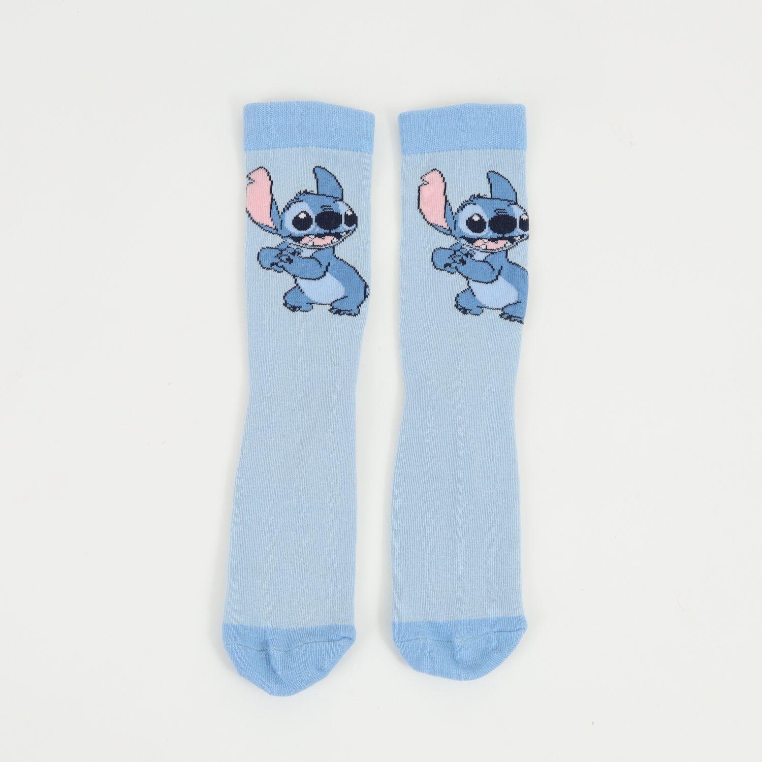 Tripack Calcetín Niña Rosa Angel Lilo & Stitch Disney-6