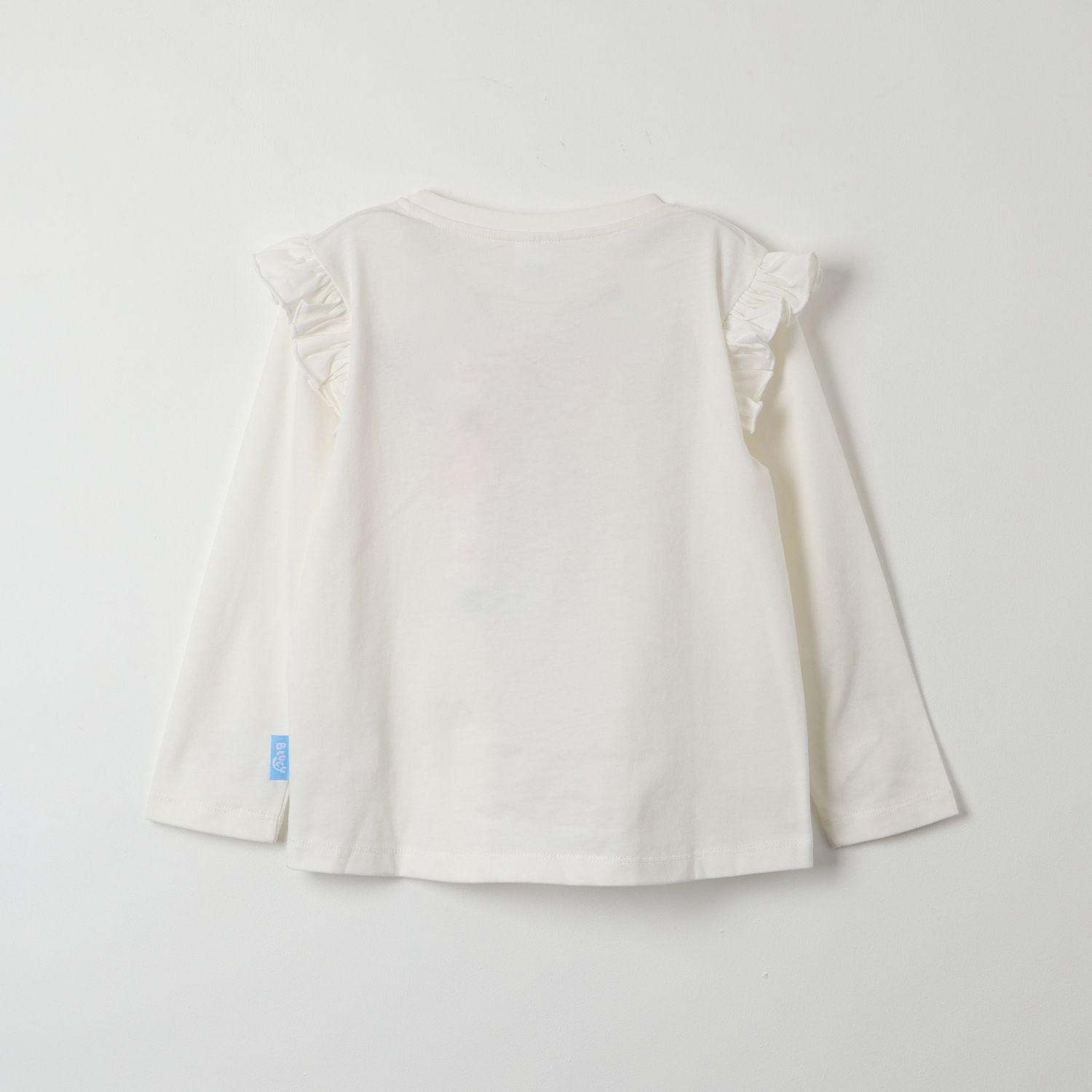 Polera Manga Larga Niña Best Buddies Beige Bluey-2