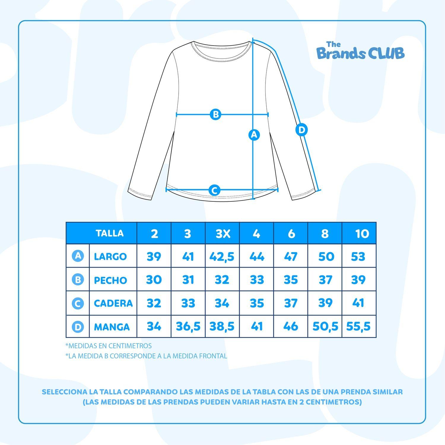 Polera Manga Larga Niña Minnie Disney Celeste-3
