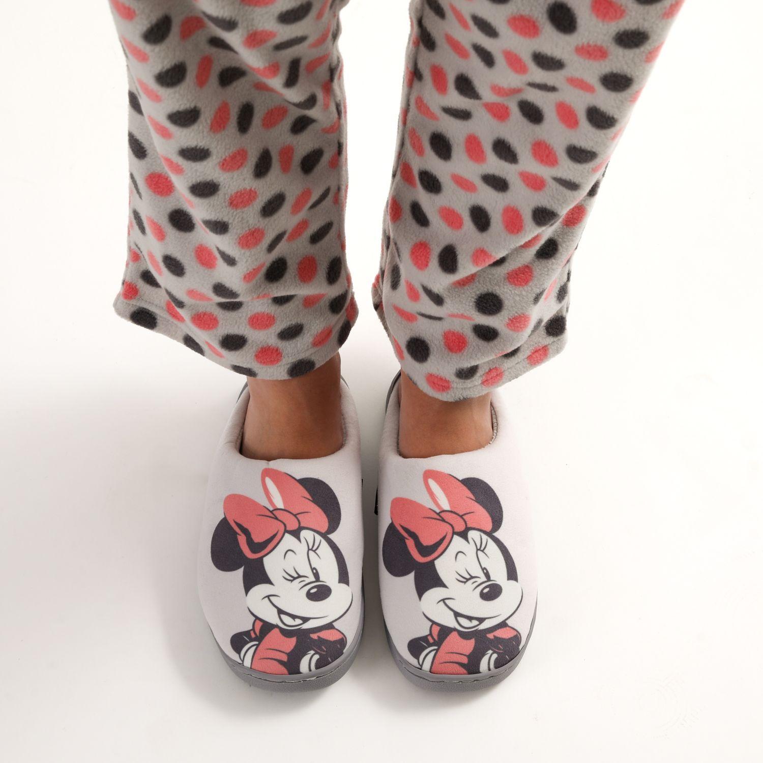 Pantufla Mujer Minnie Posando Blanco Disney-0