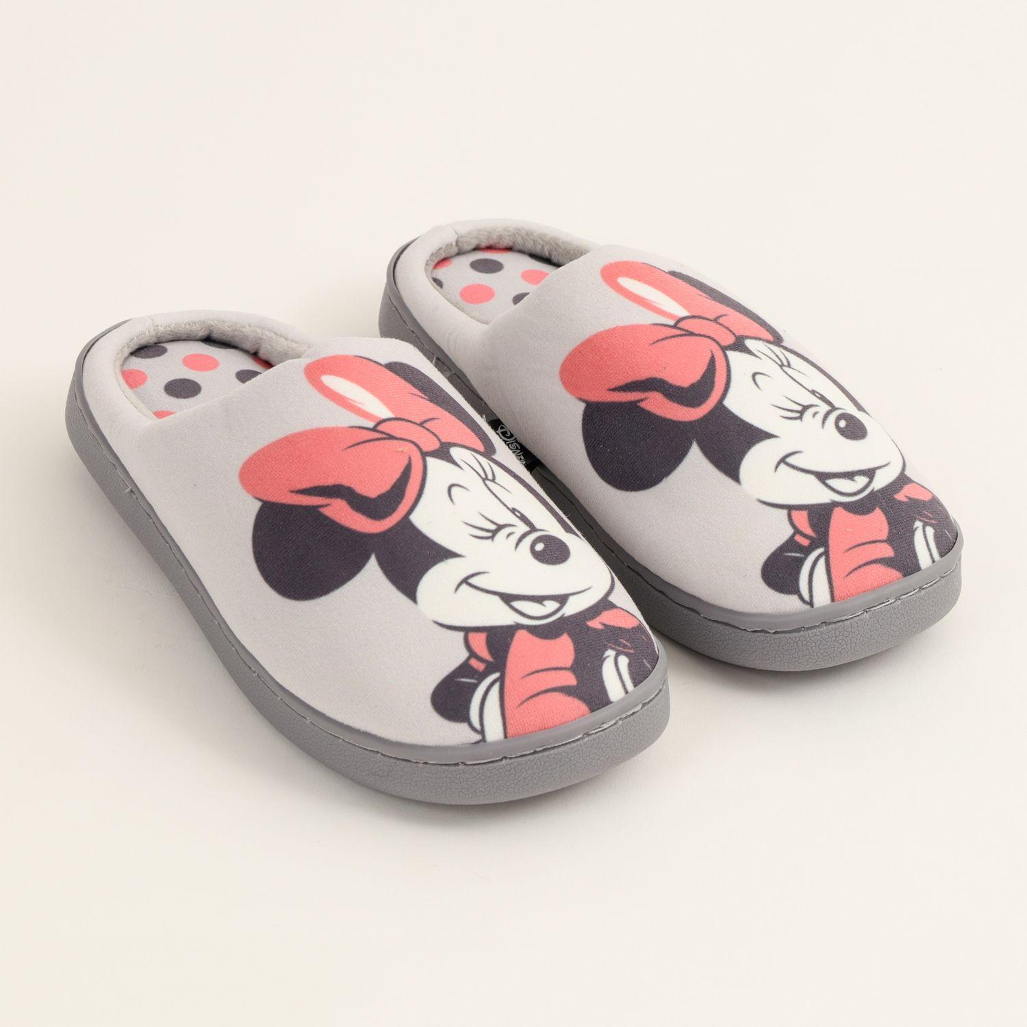 Pantufla Mujer Minnie Posando Blanco Disney-1