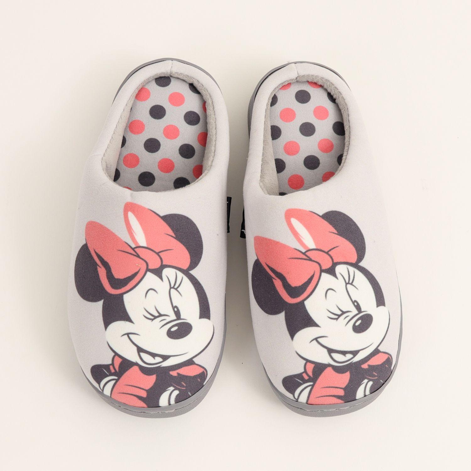 Pantufla Mujer Minnie Posando Blanco Disney-2