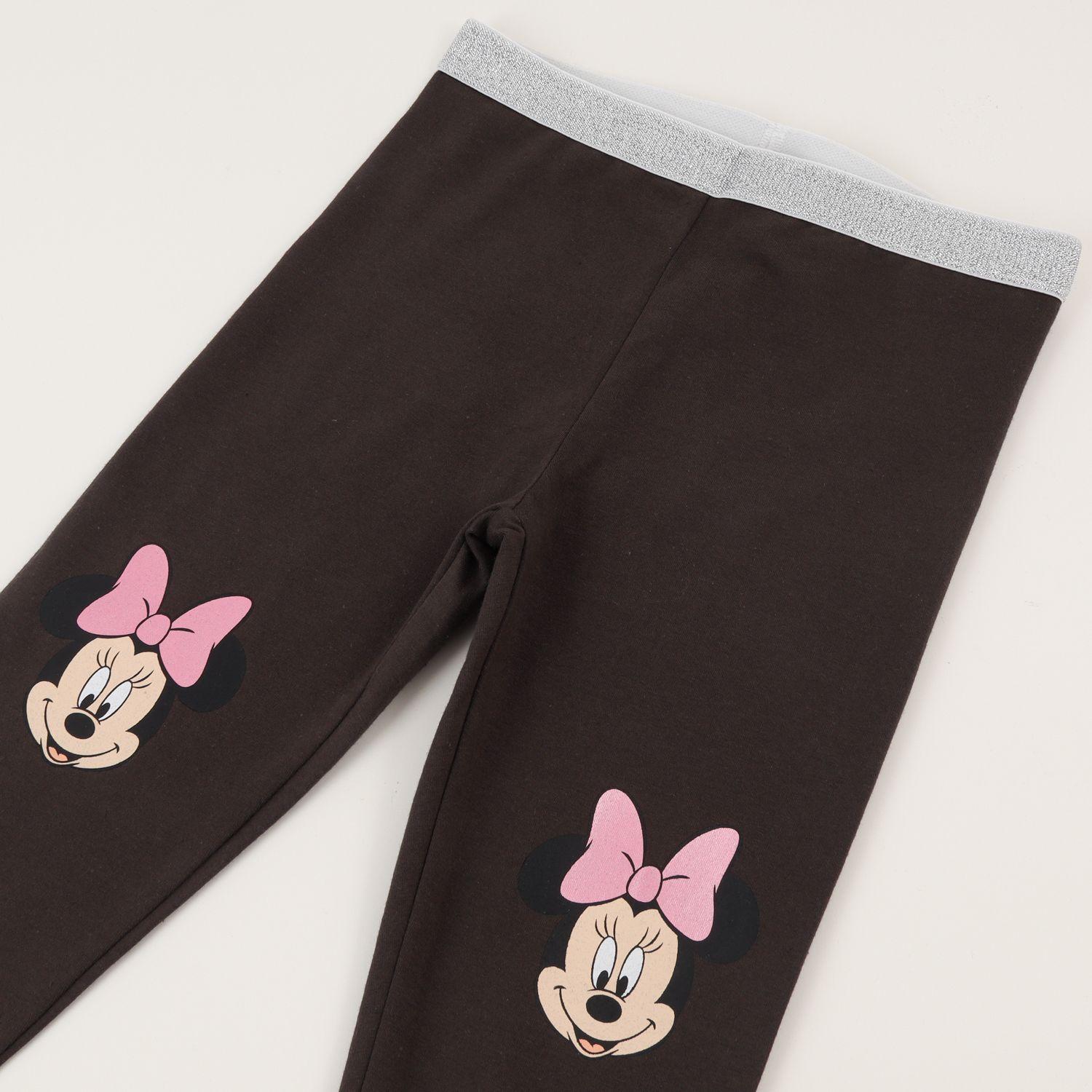 Calza Niña Minnie Knees Gris Disney-1