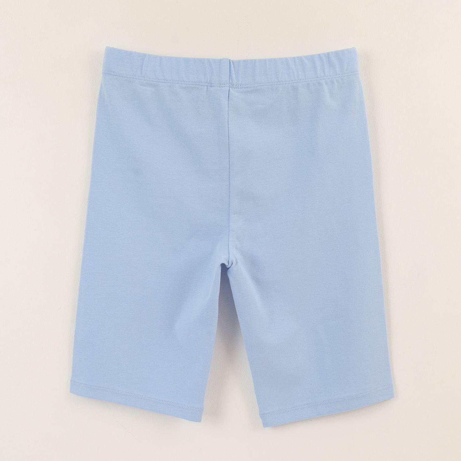 Calza Niña Biker Denim Celeste Lilo & Stitch Disney-1