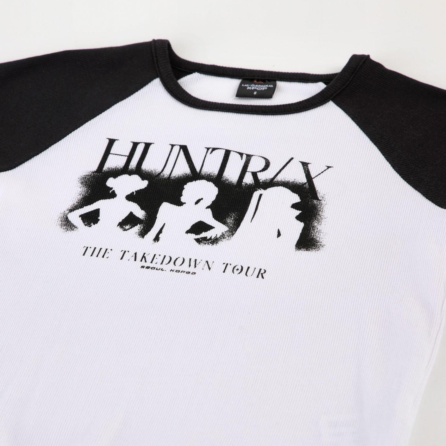 Polera Manga Corta Niña Huntrx Kpop Demon Hunters Blanco-2