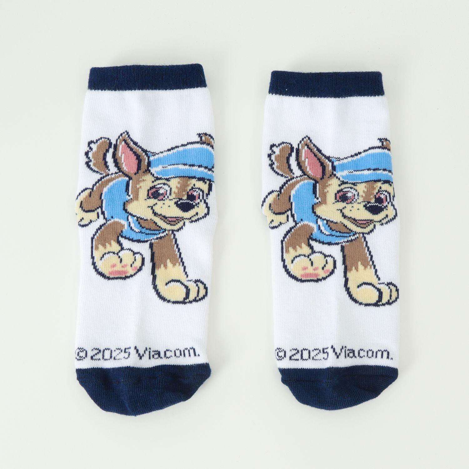 Bipack Calcetines Niño Marshall Y Chase Blanco Paw Patrol-3