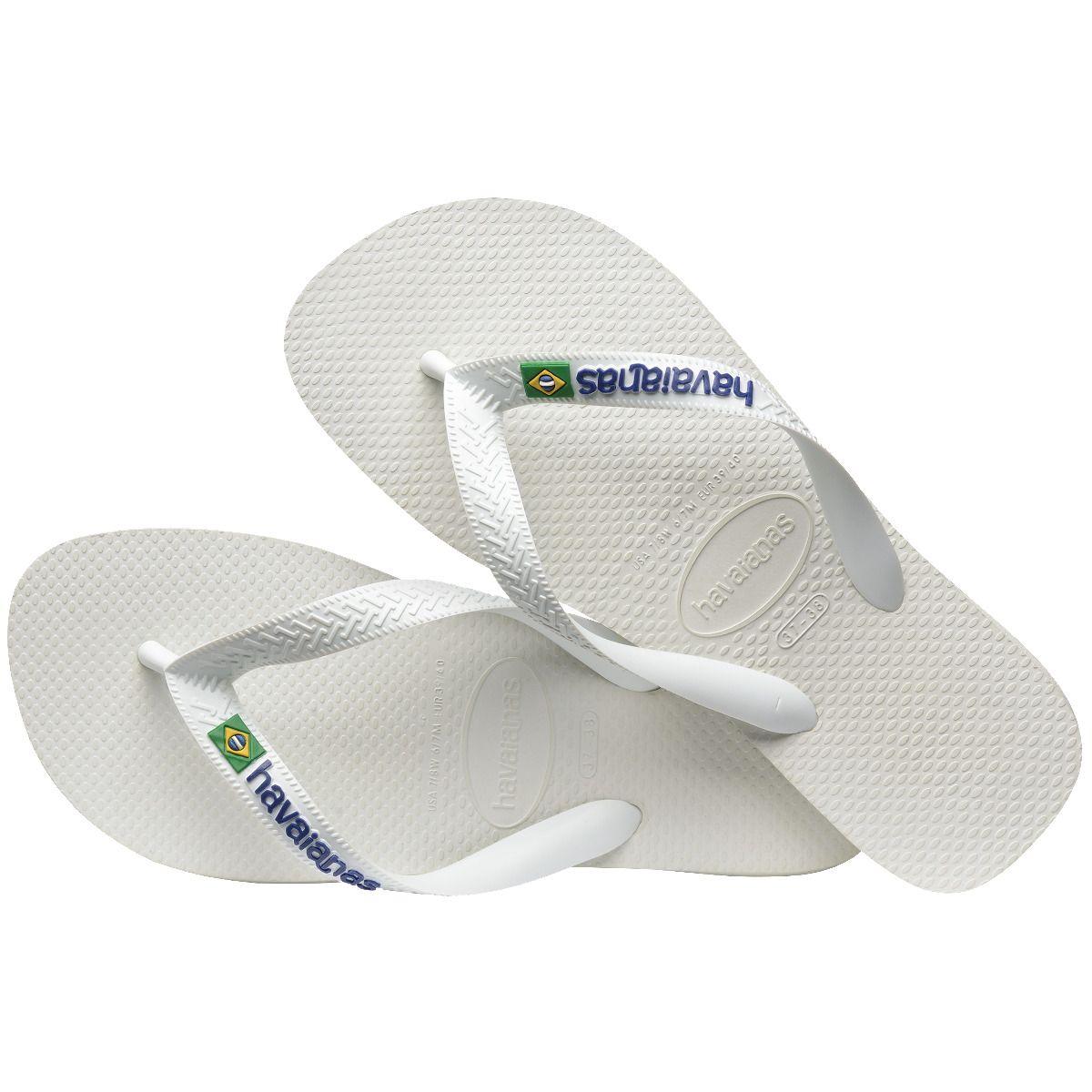 Sandalia Mujer Brasil Logo Blanco Havaianas-3
