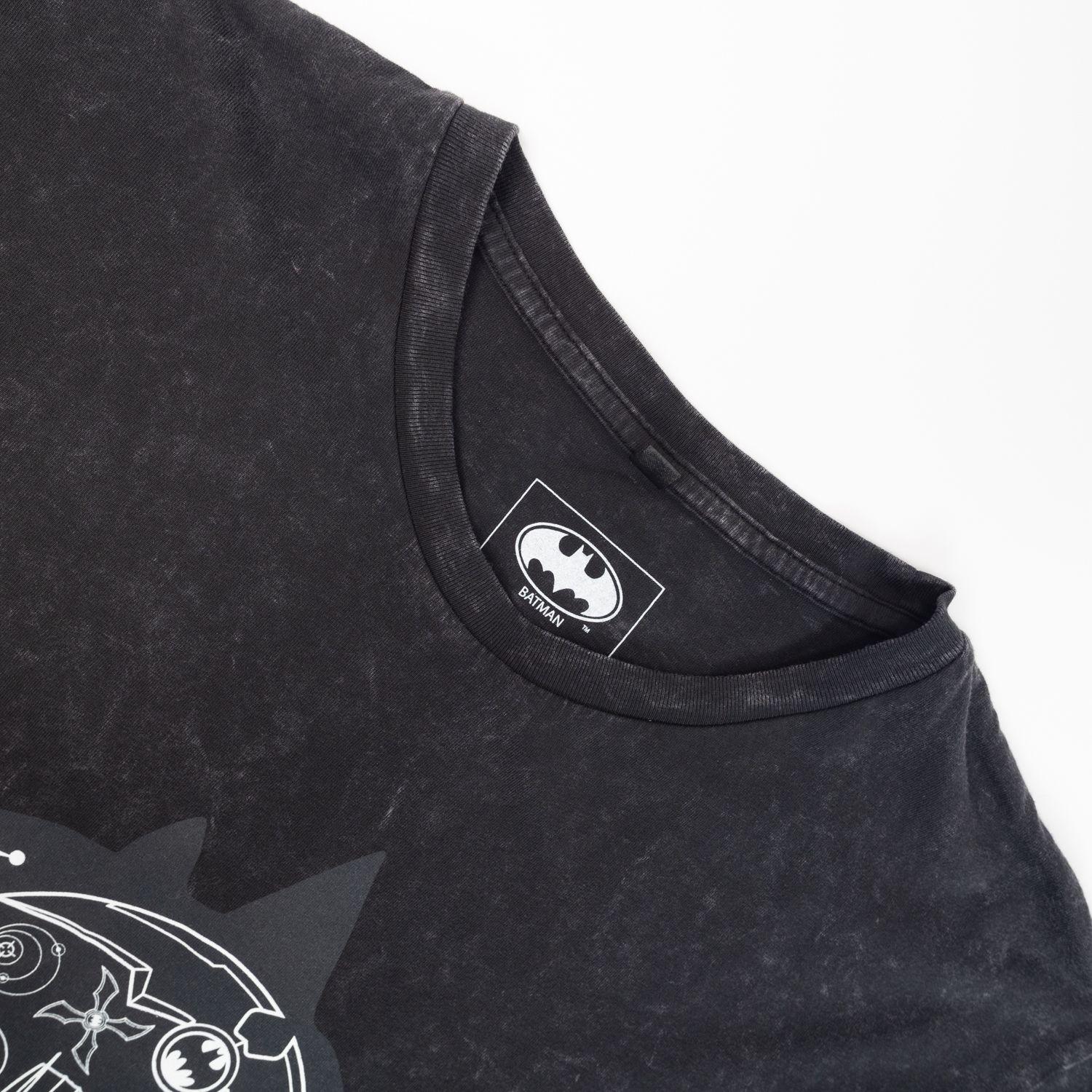 Polera Hombre  Dc Comics Batman Gris-1