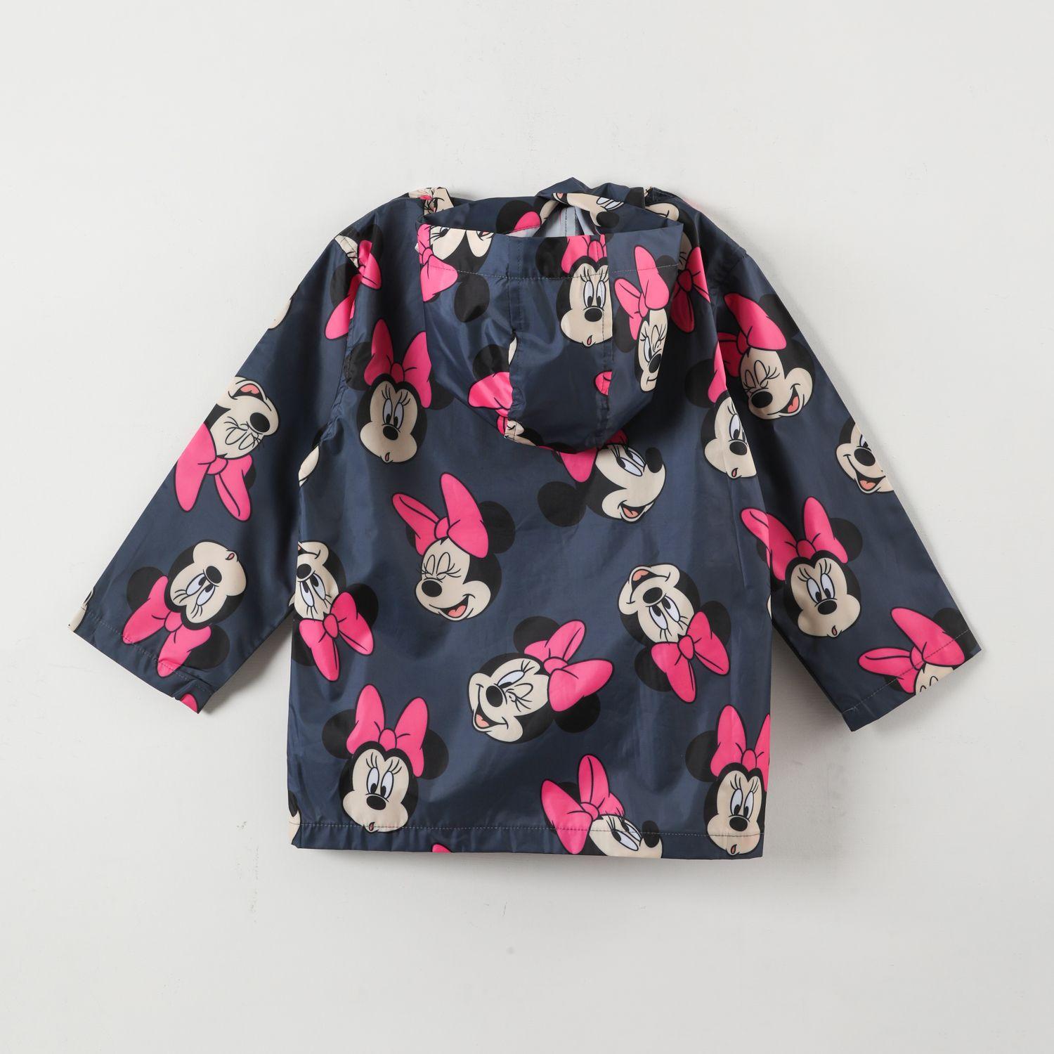 Chaqueta Impermeable Niña Minnie Full Of Faces Gris Disney-2