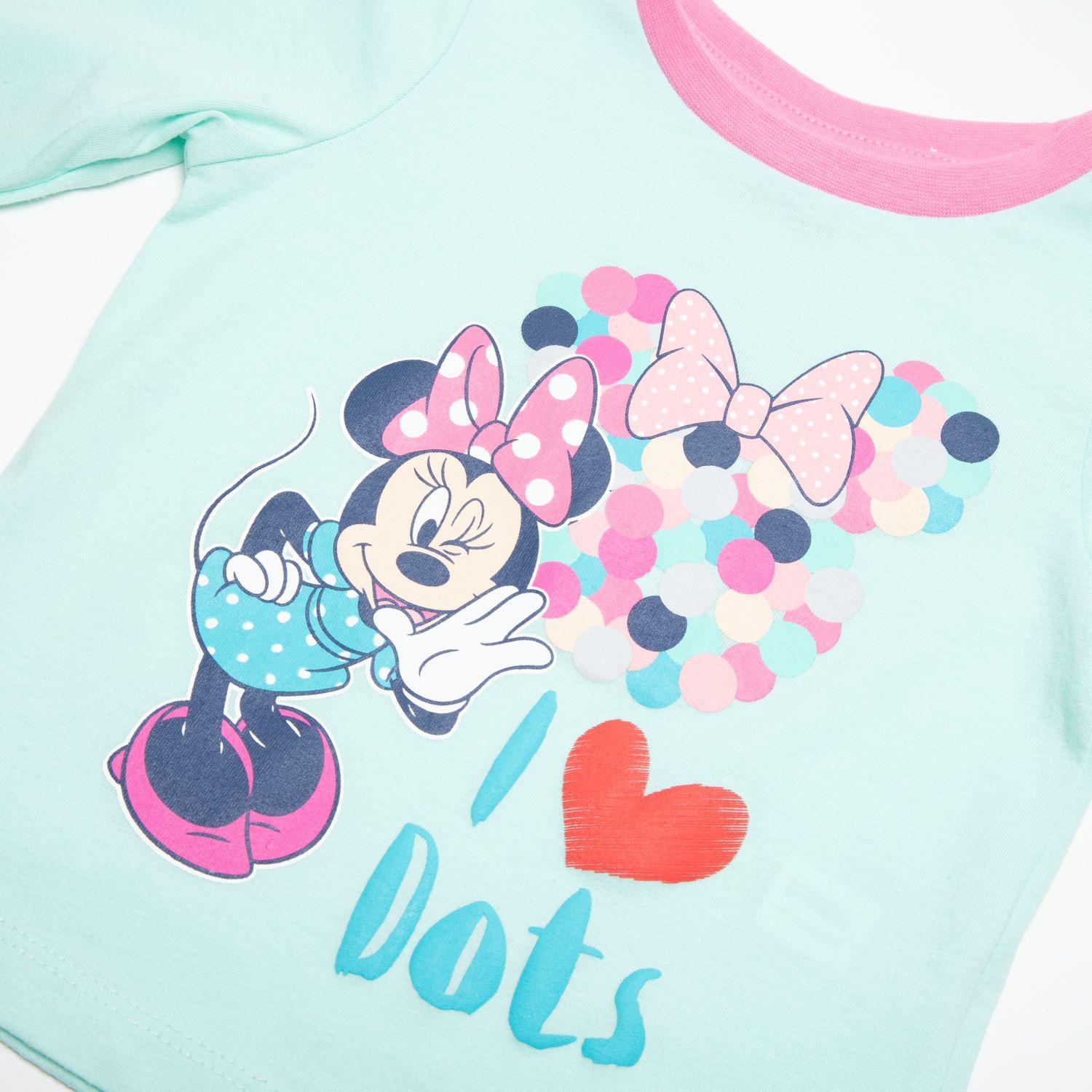 Pijama Niña Minnie Love Dots Rosado Disney-2