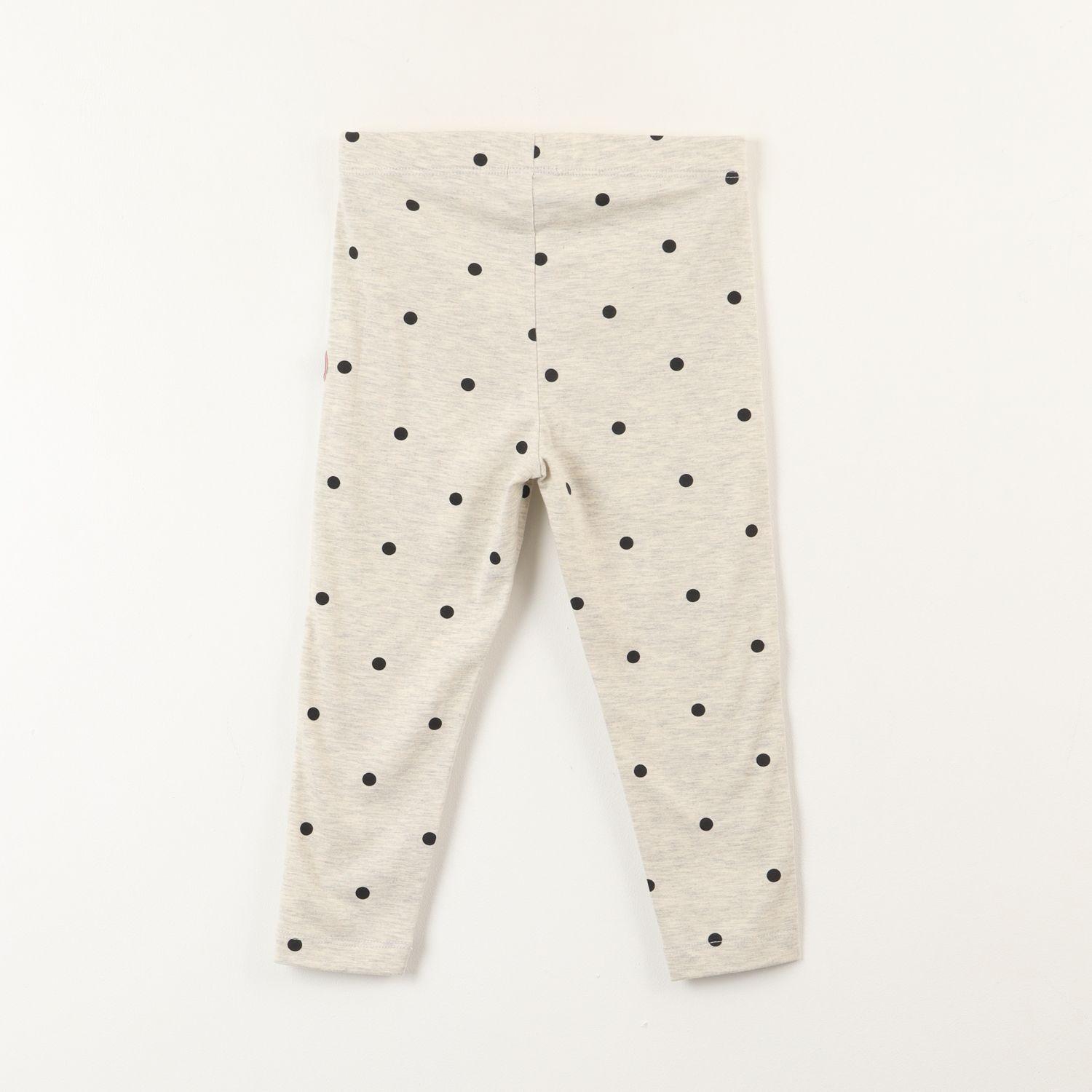 Calza Flare Niña Minnie Puntos Gris Disney-2