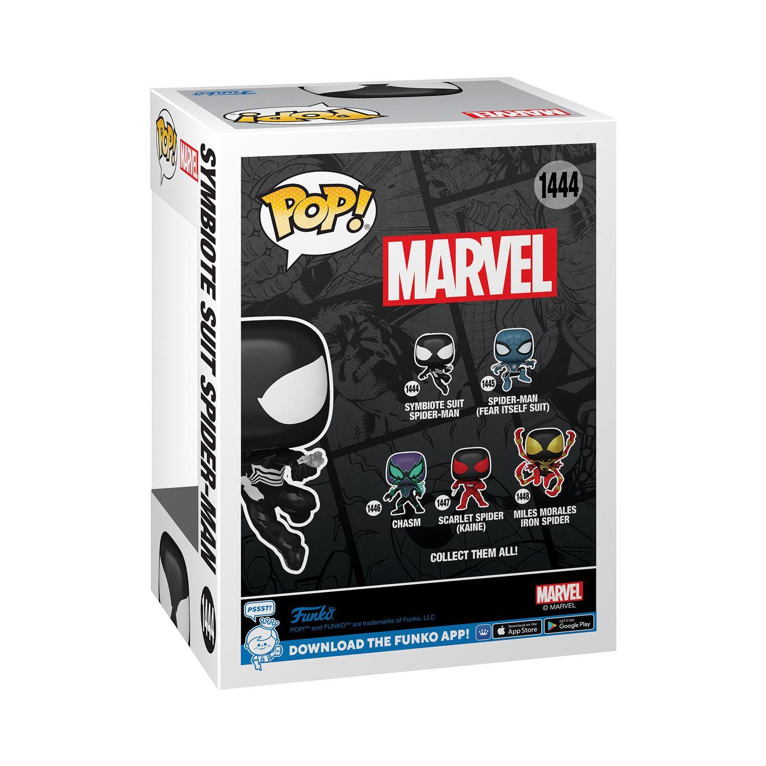Funko Pop Spiderman Con Simbionte Marvel - 1444-2