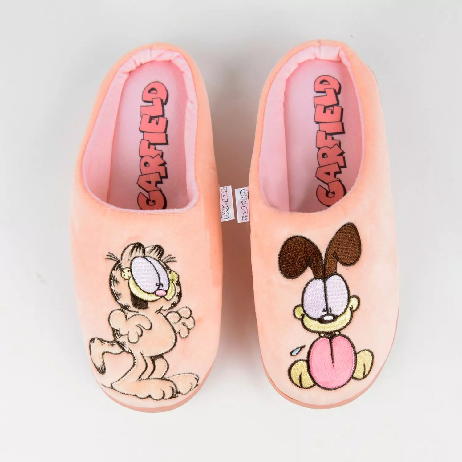 Pantufla Mujer Friends Damasco Garfield-2