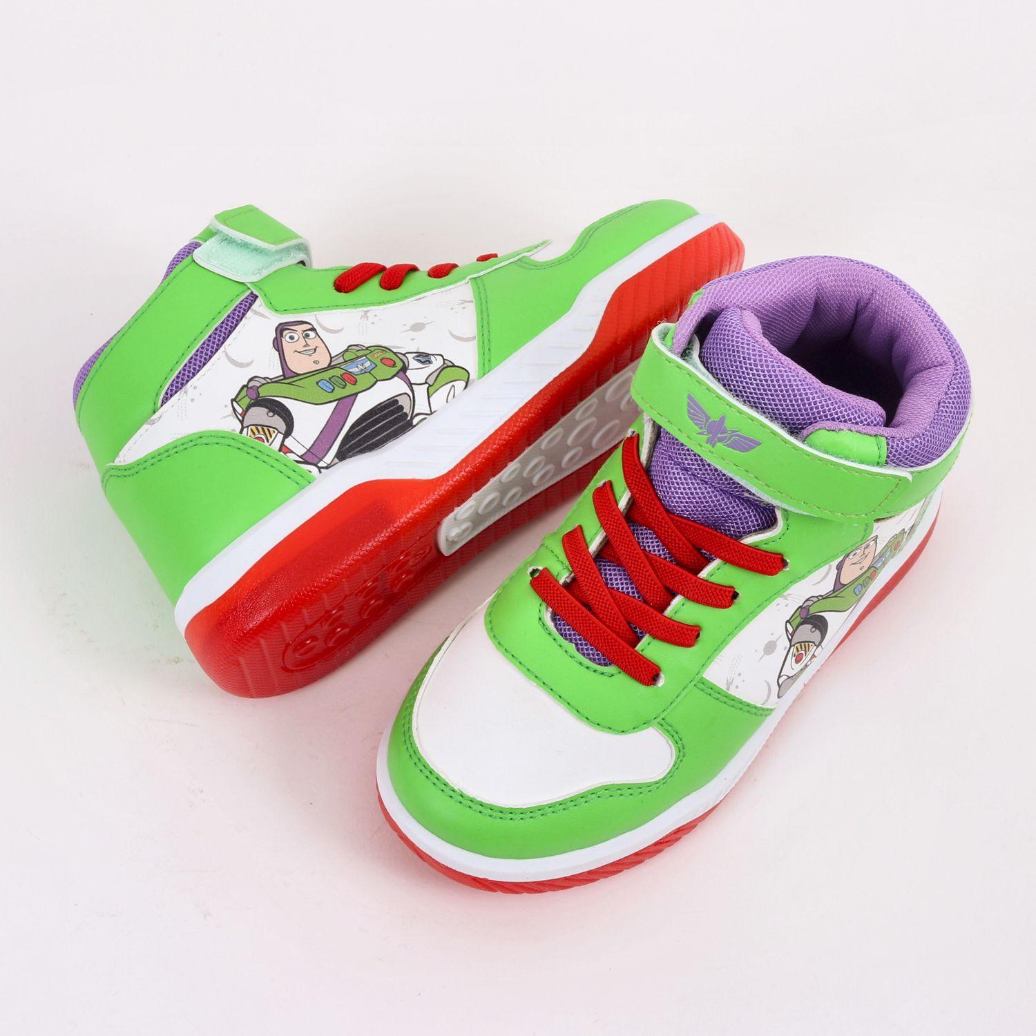 Zapatilla Luces Niño Buzz Lightyear Toy Story Verde Disney-3