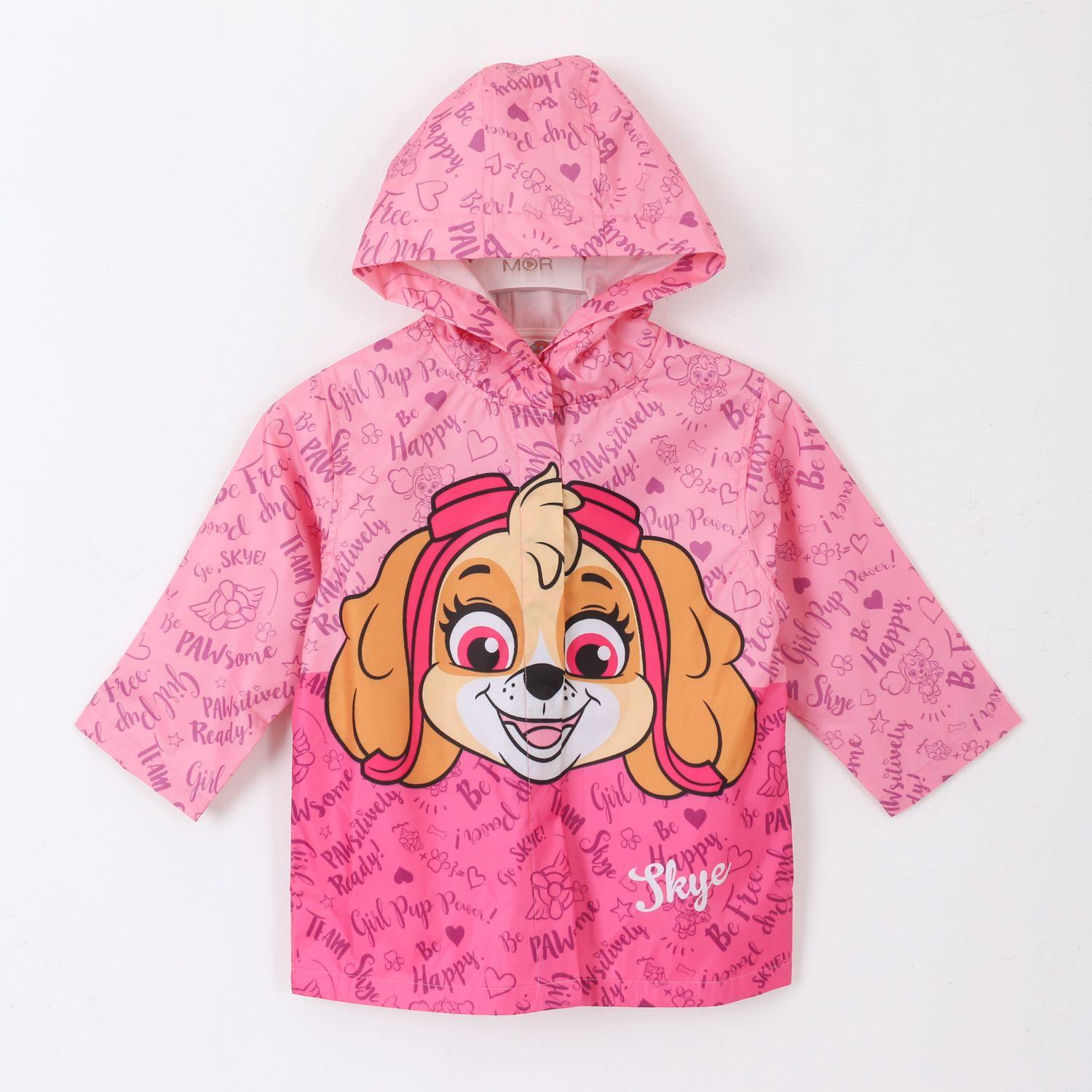 Impermeable Niña Print Skye Rosado Paw Patrol-0