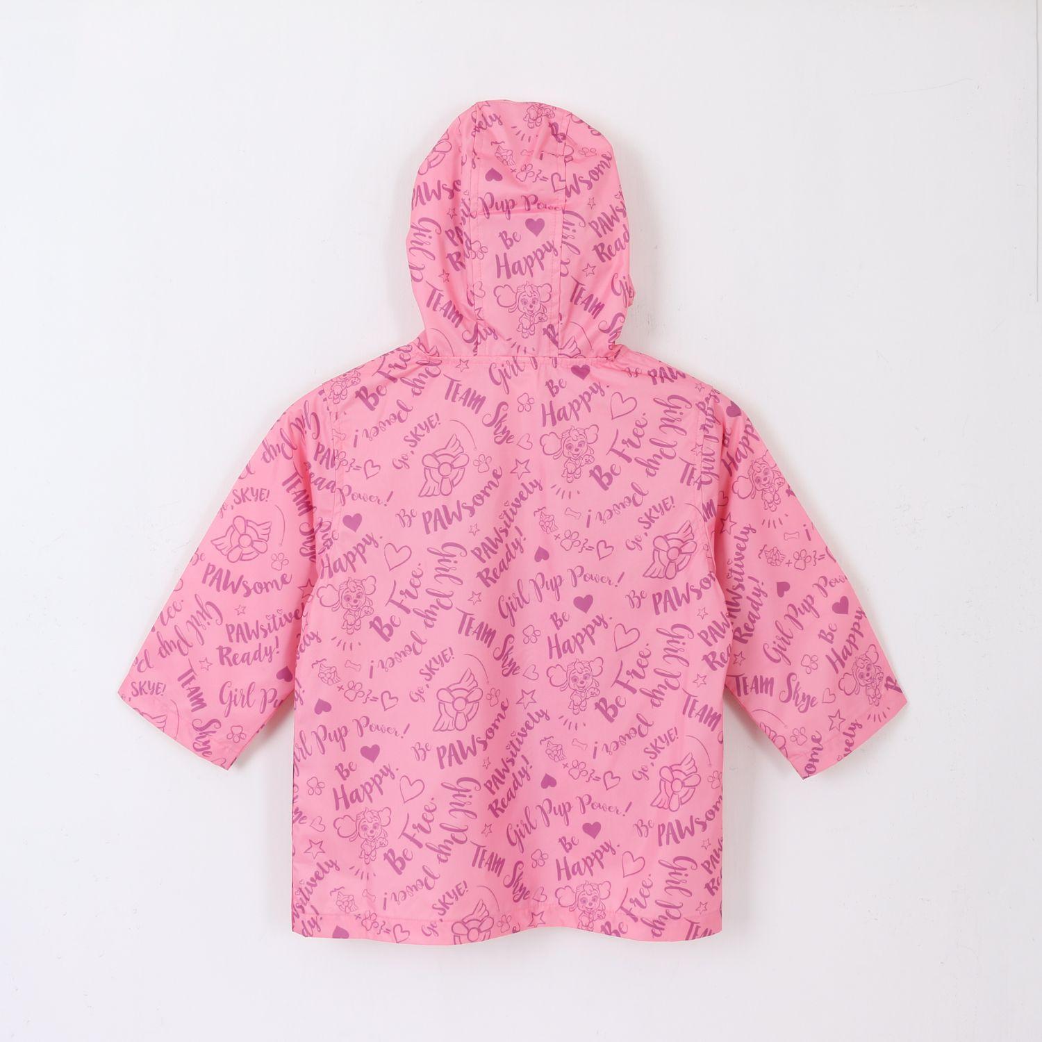 Impermeable Niña Print Skye Rosado Paw Patrol-1