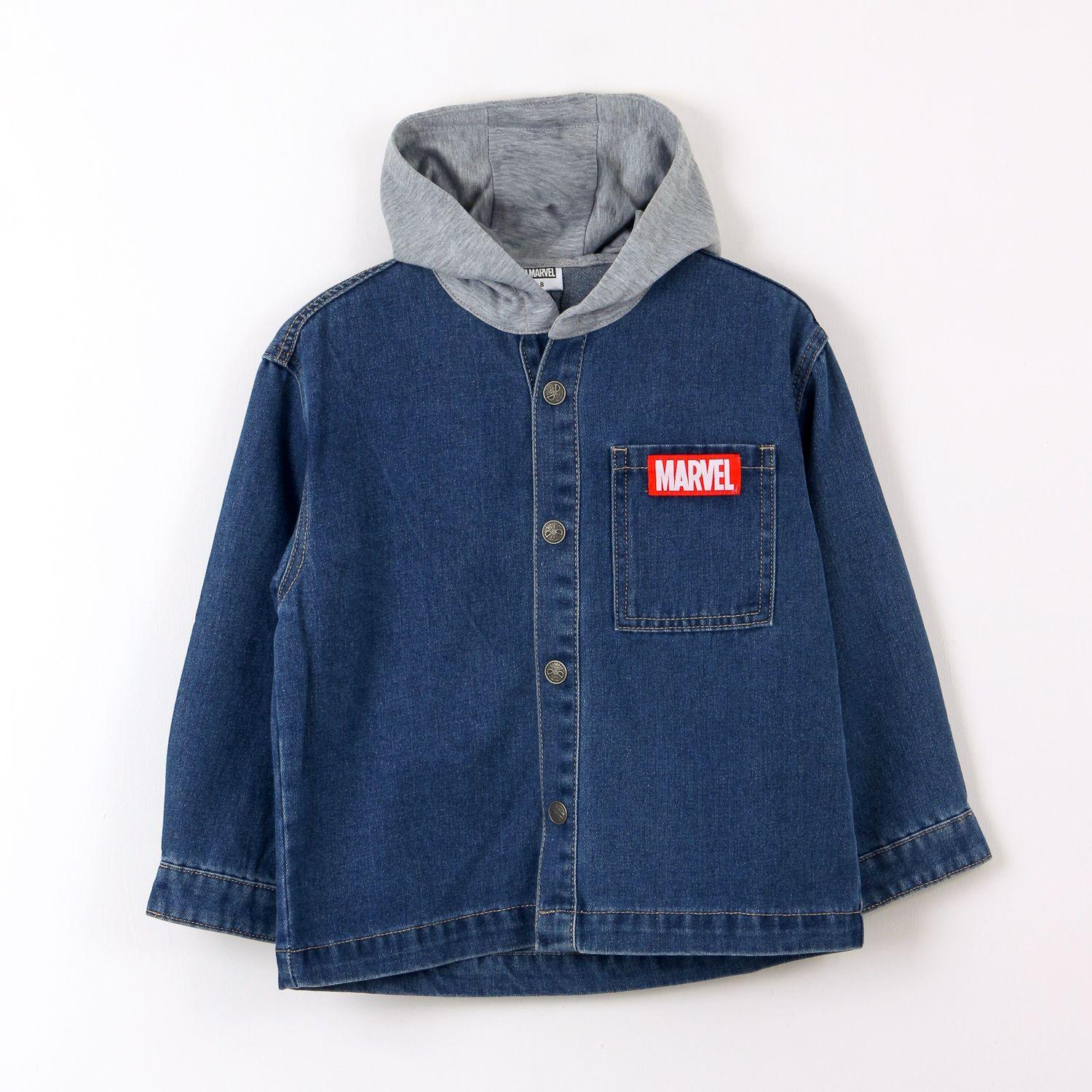 Chaqueta Niño Spiderman Marvel Mezclilla Azul-1