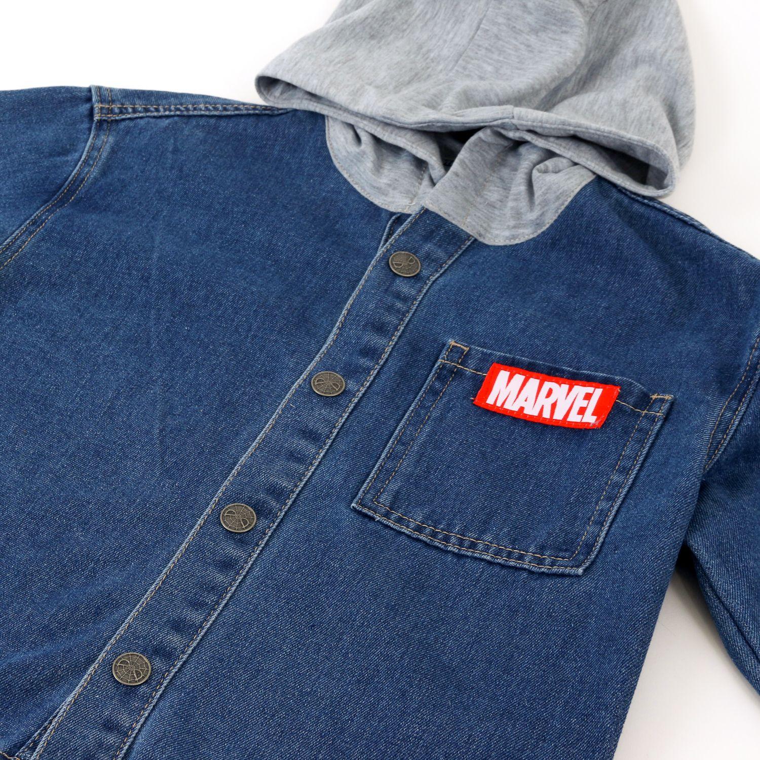 Chaqueta Niño Spiderman Marvel Mezclilla Azul-3