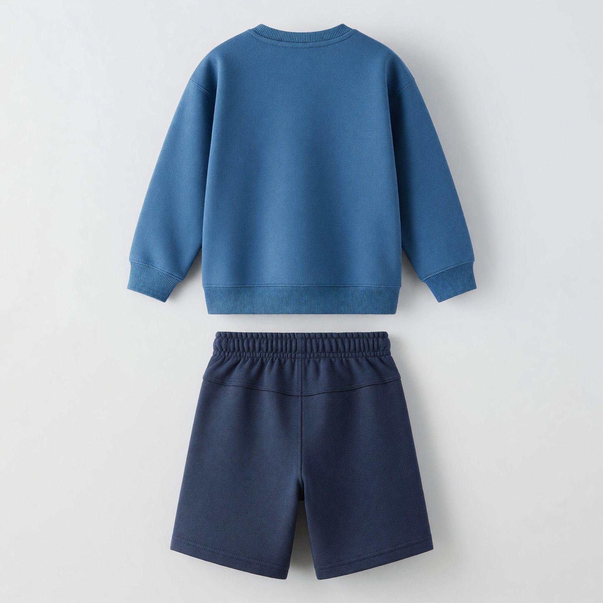Conjunto Niño Spiderman Marvel Corto Azul-2