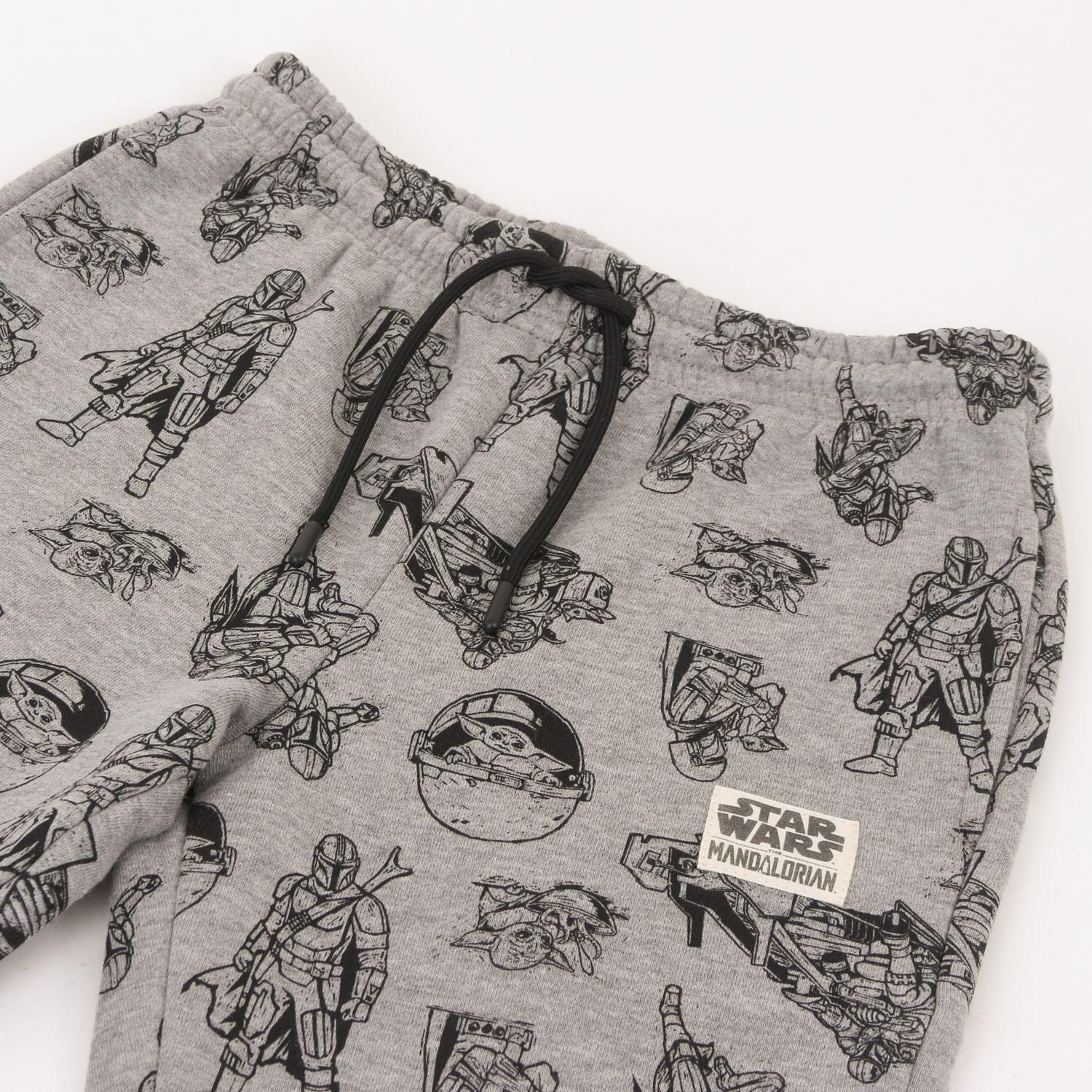 Pantalón de Buzo Full Print The Mandalorian Gris Star Wars-2