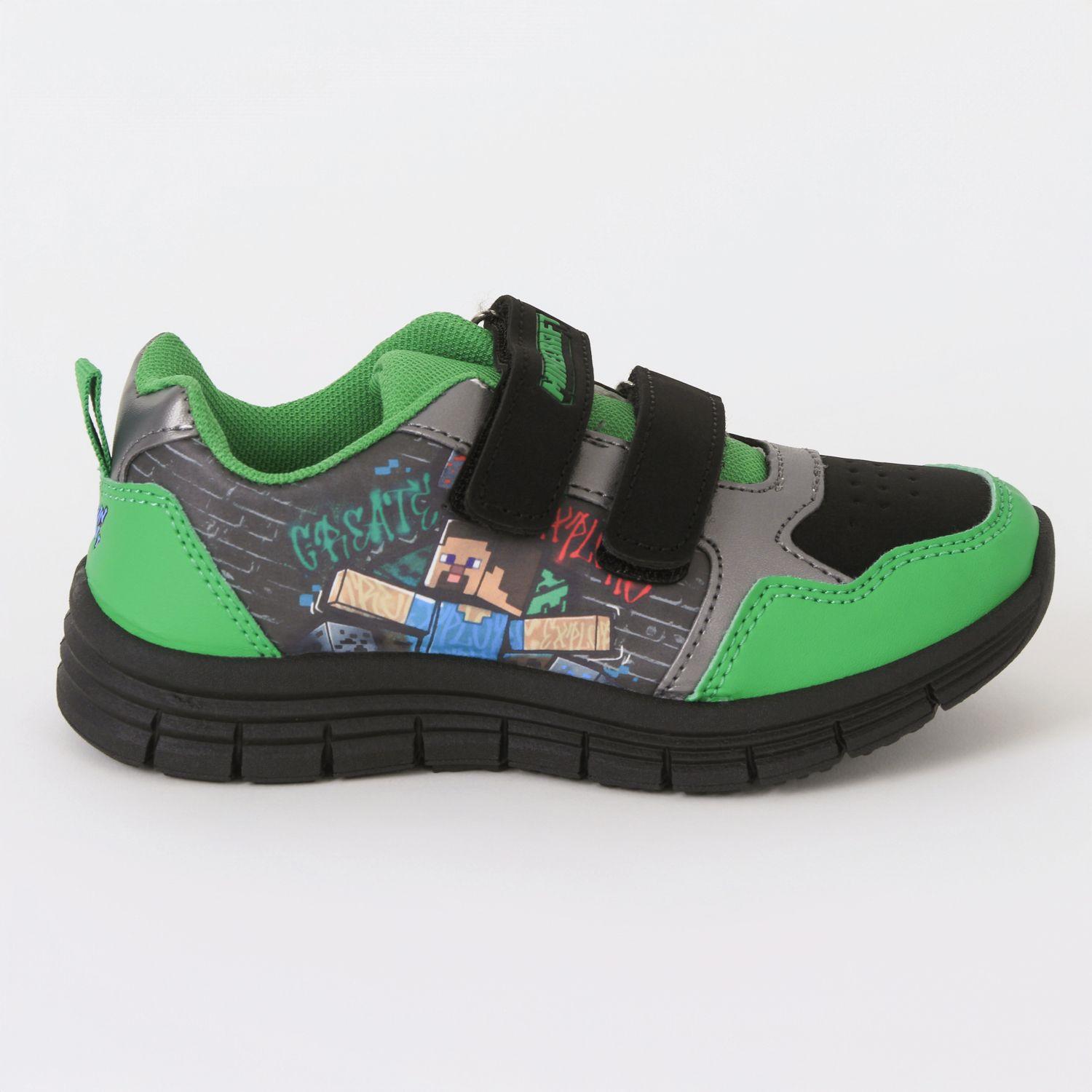 Zapatillas Niño Verde Personaje Minecraft-0