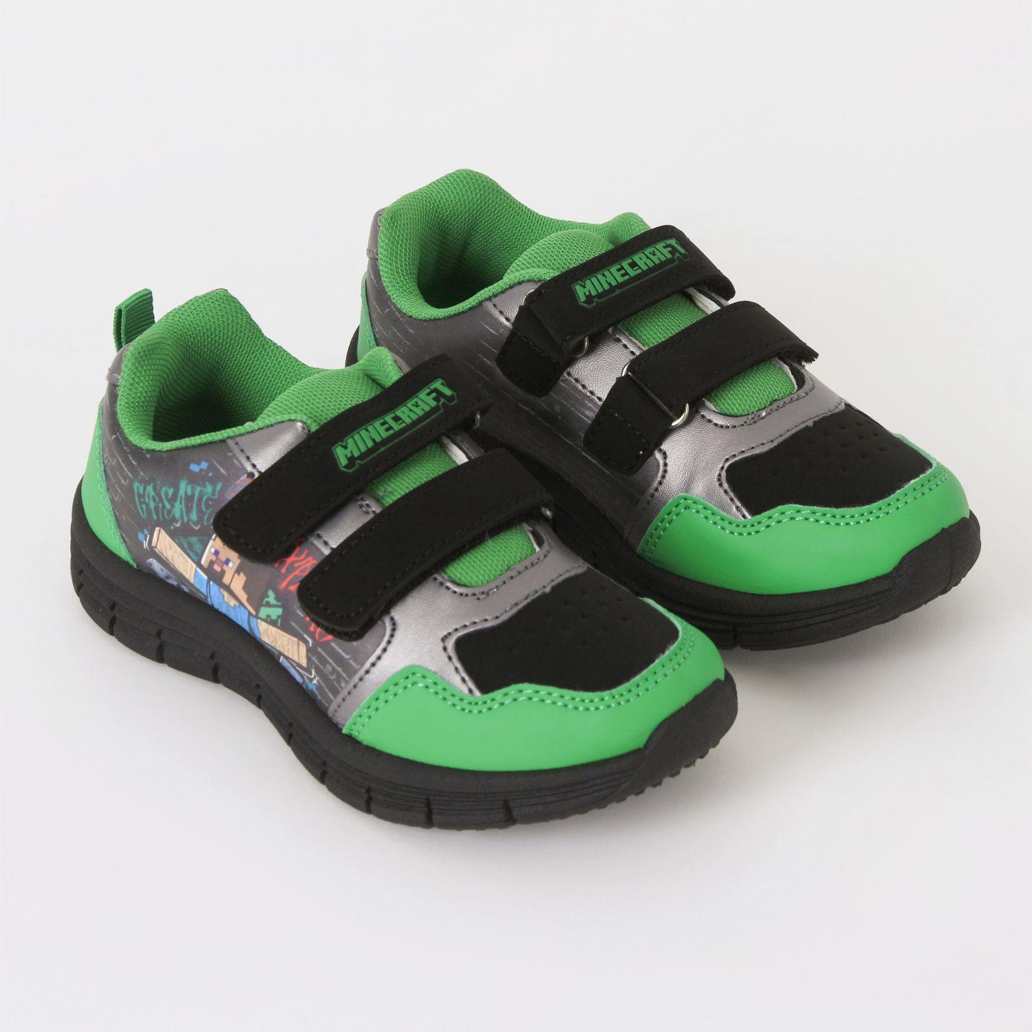 Zapatillas Niño Verde Personaje Minecraft-1
